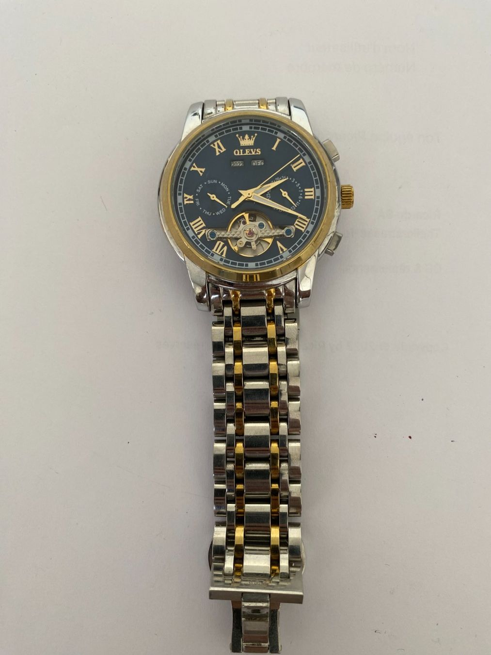 Orologi: Herrenuhr Automatik OLEVS – Nuovo (secondo la descrizione) da Wängi venduto da Bmo