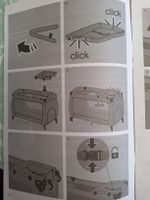 Hauck dream n play mit Wickelaufsatz