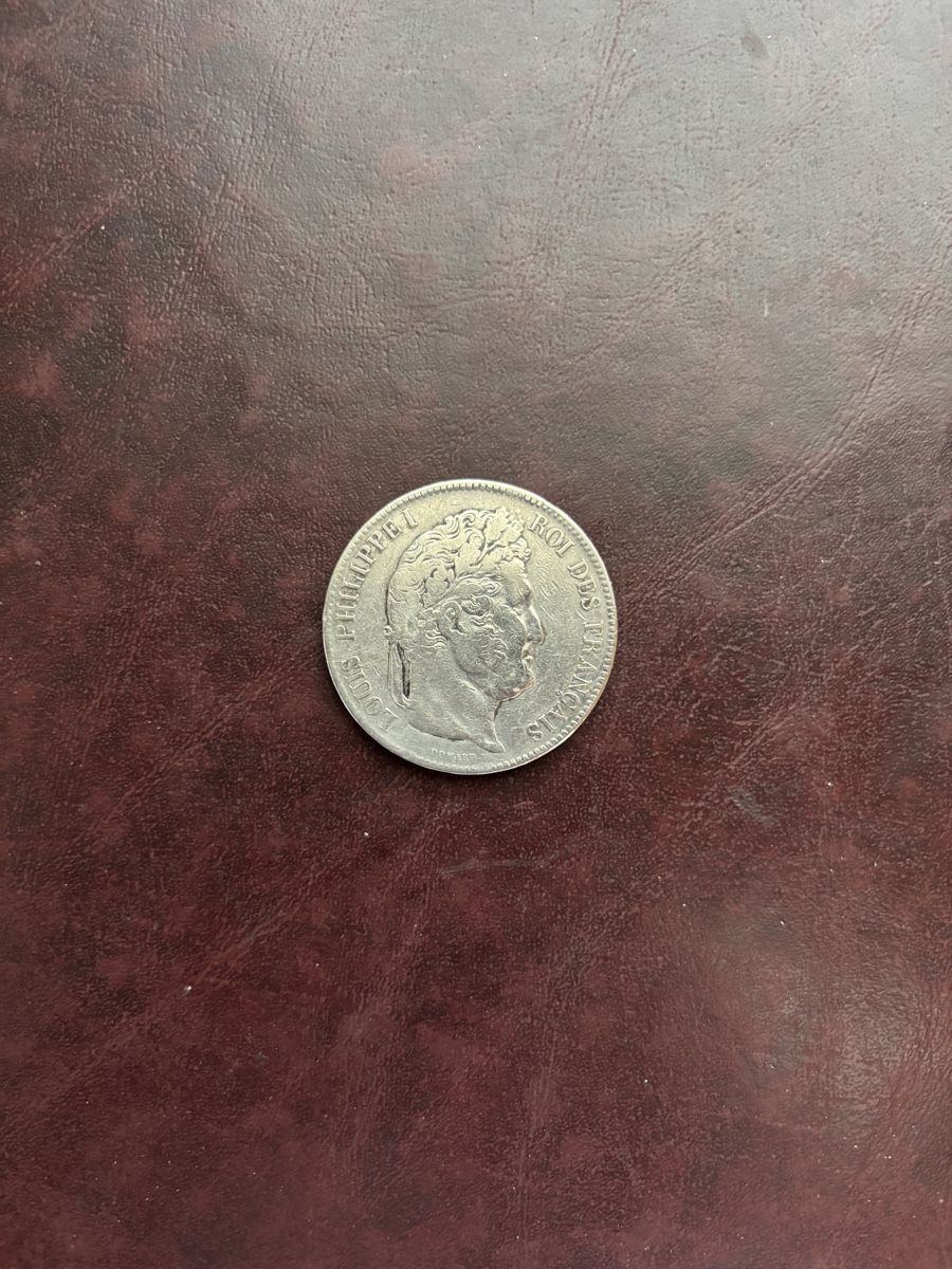 Alle Münzen: Silbermünze 5-francs 1836 – Gebraucht aus Hombrechtikon von ufpasse 1