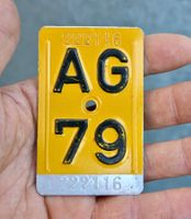 Mofanummer AG von 1979 - Aargau - AG 79