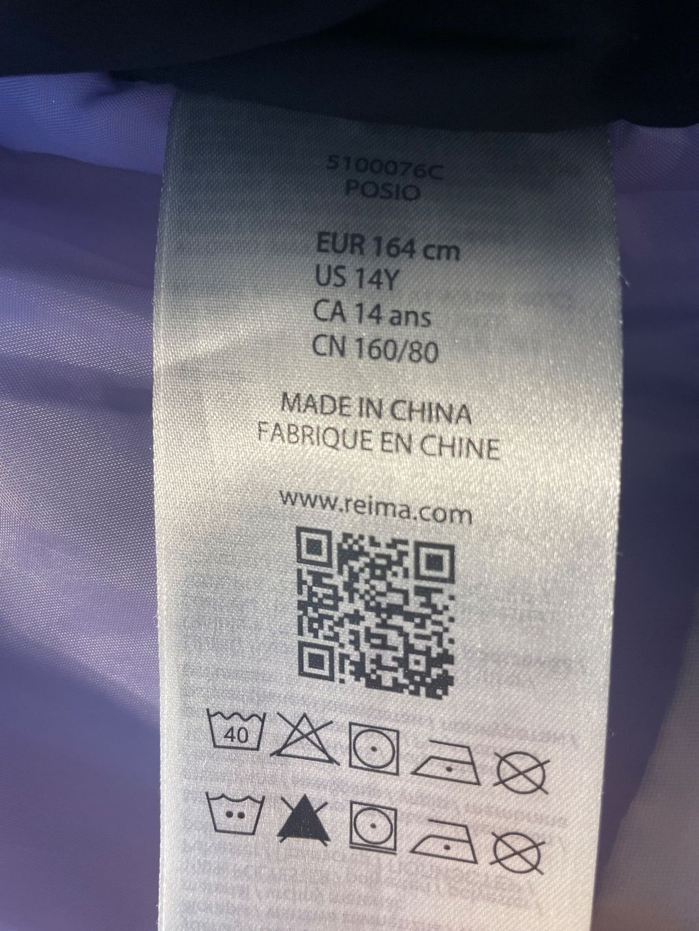 Reima Jacken & Mäntel: Reima Winterjacke Mädchen 164 – Gebraucht aus Schaffhausen von kon_9tj8 3