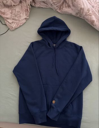 Carhartt WIP Kapuzenpullover blau Grösse M gebrauch