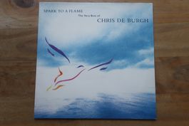 CHRIS DE BURGH - THE VERY BEST OF - SPARK TO A FLAME - LP