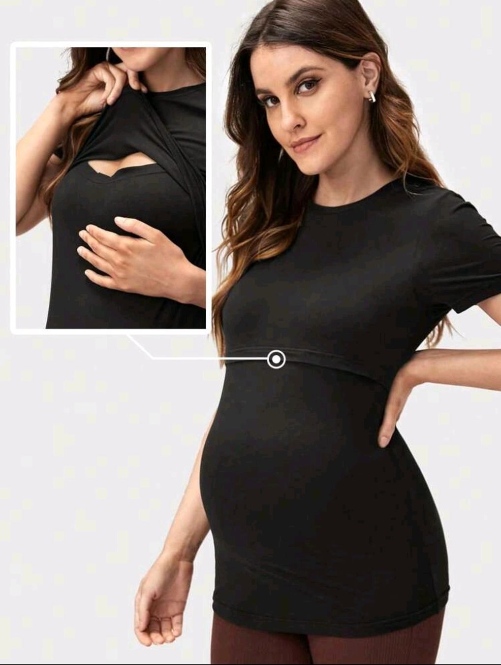 Shein Top: Stilltop schwarz – Usato da Hermiswil venduto da Volvorine