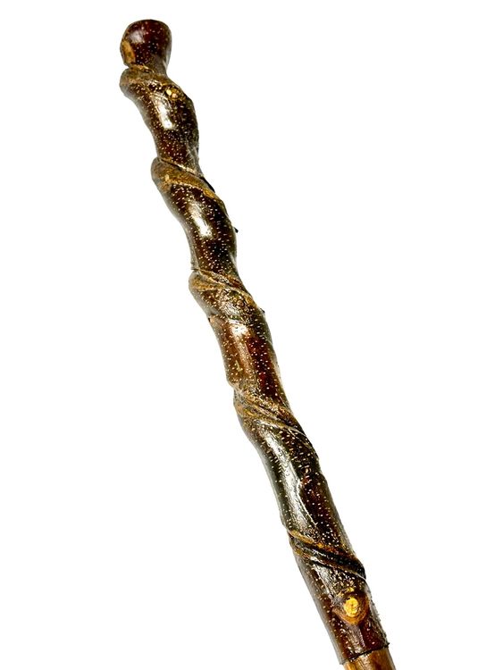 Bohue Bâton de marche égyptien unisexe Ankh Cléopâtre Serpent Canne de marche égyptienne antique Sceptre de serpent pour Halloween Accessoire de déguisement Costumes
