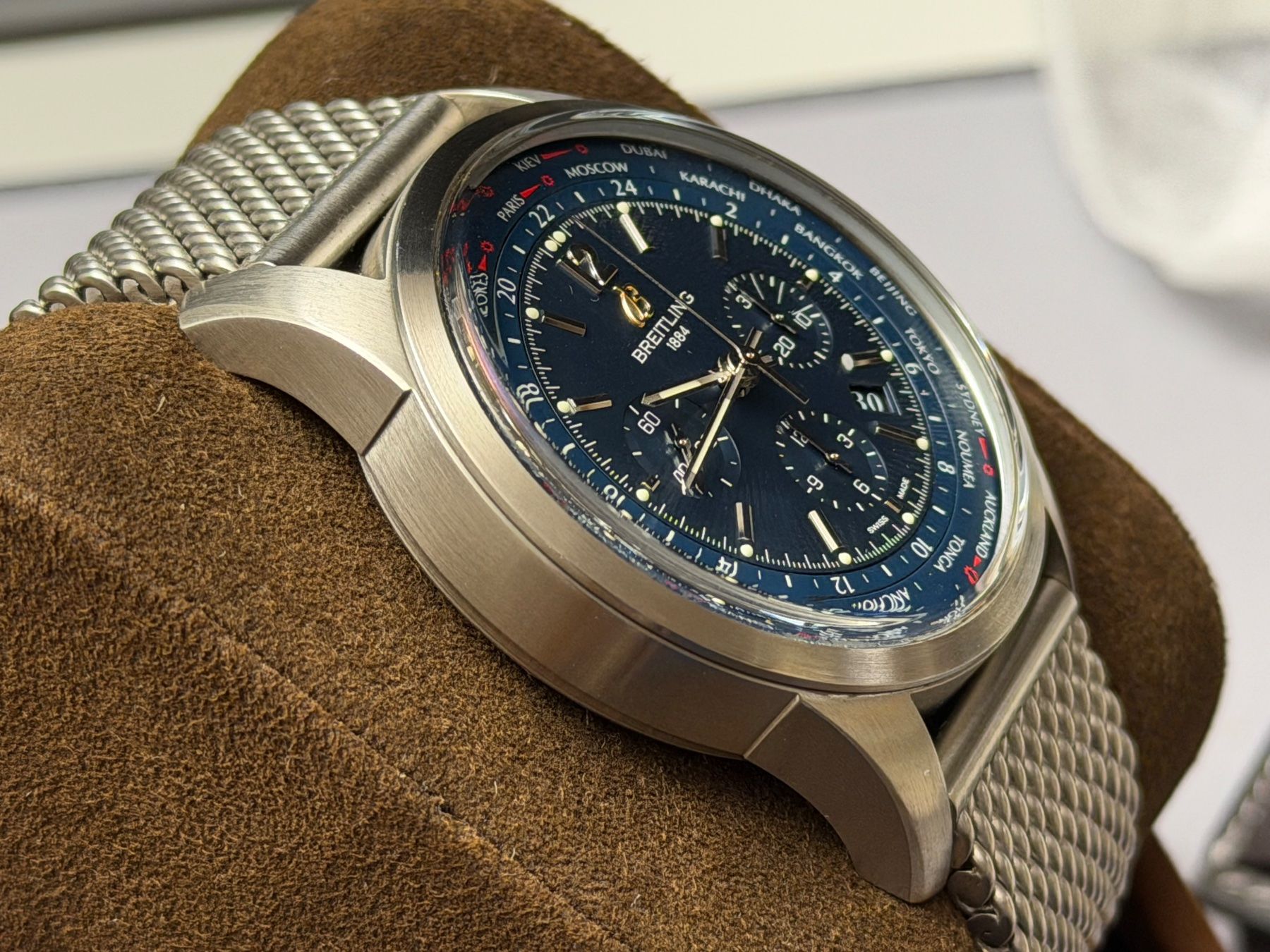 Breitling Orologi: Breitling Transocean Chronograph Unitime 46mm – Usato da Aarau venduto da trader1000 5