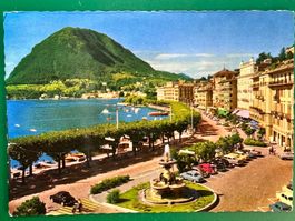 Lugano - Fontana Bossi - Oldtimer