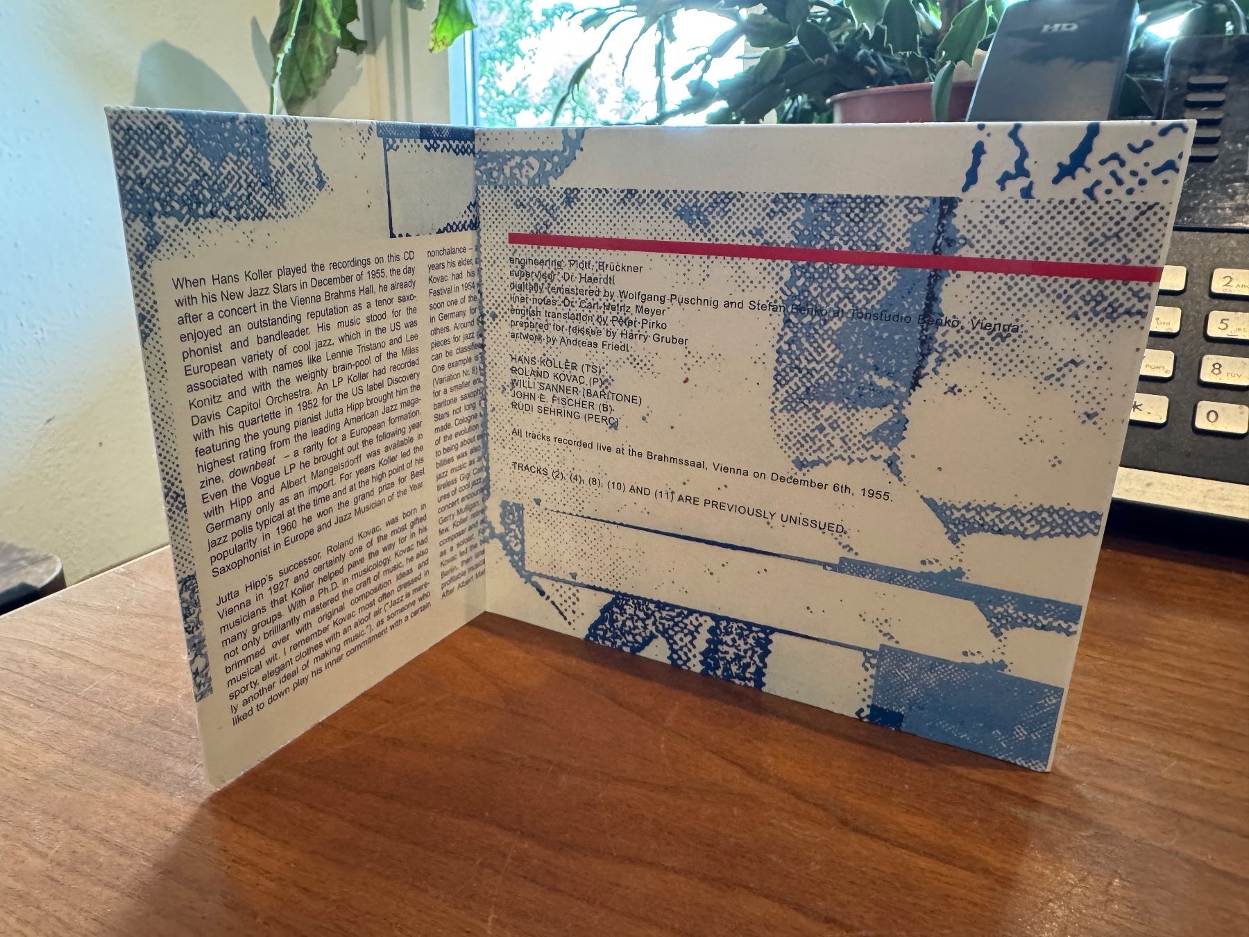 CD: Hans Koller - Koller Plays Kovac - KA01A – Nuovo (secondo la descrizione) da Küsnacht ZH venduto da JazzRecords 1