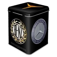 Mercedes Benz Box Teedose Keksdose Dose  9.5x7.5x7.5cm NEU