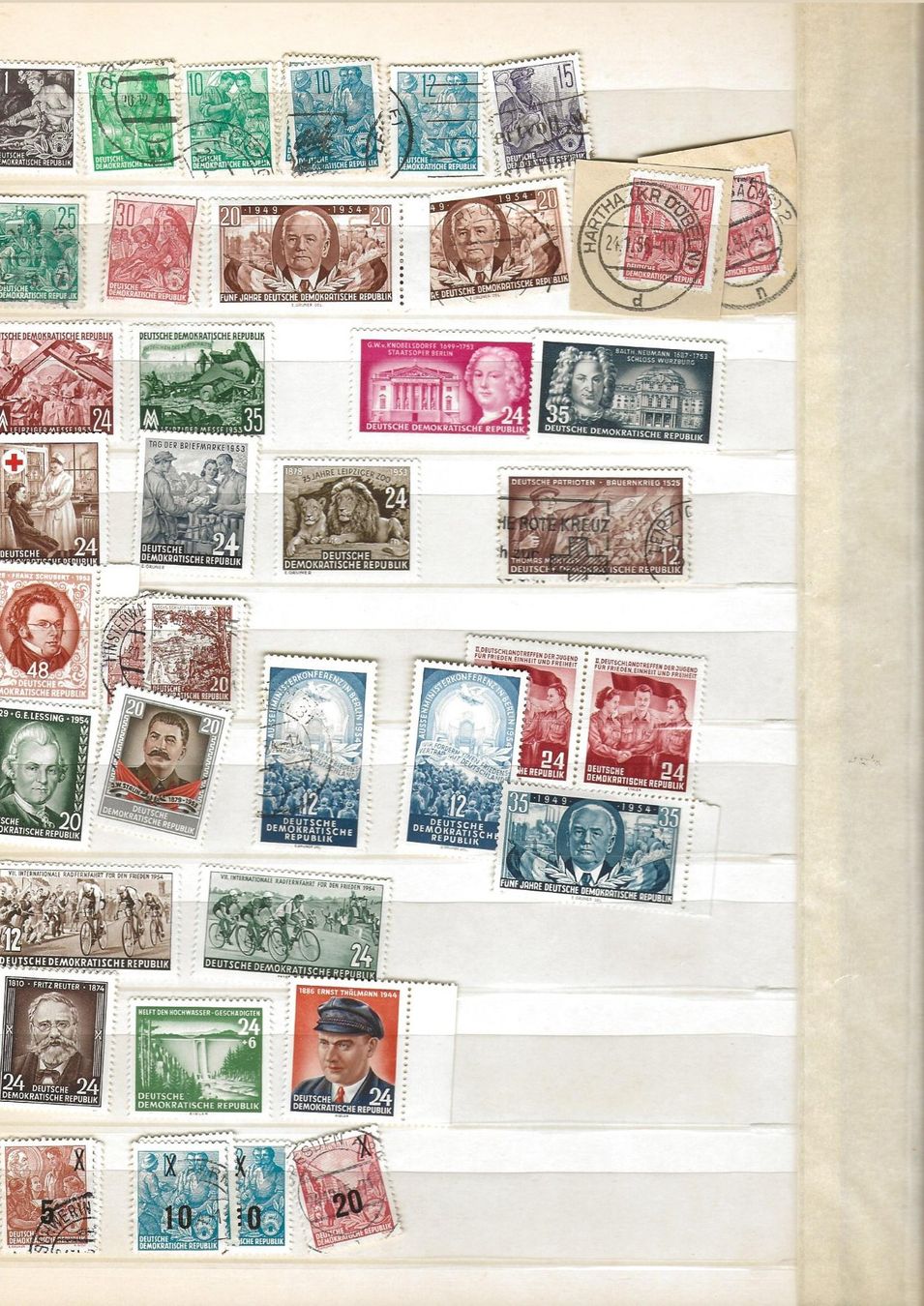 Alle Briefmarken: Kleine feine DDR Sammlung – Gebraucht aus Schlieren von Sternstunde2 1