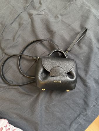 Polène Paris Numer Un schwarz Leder