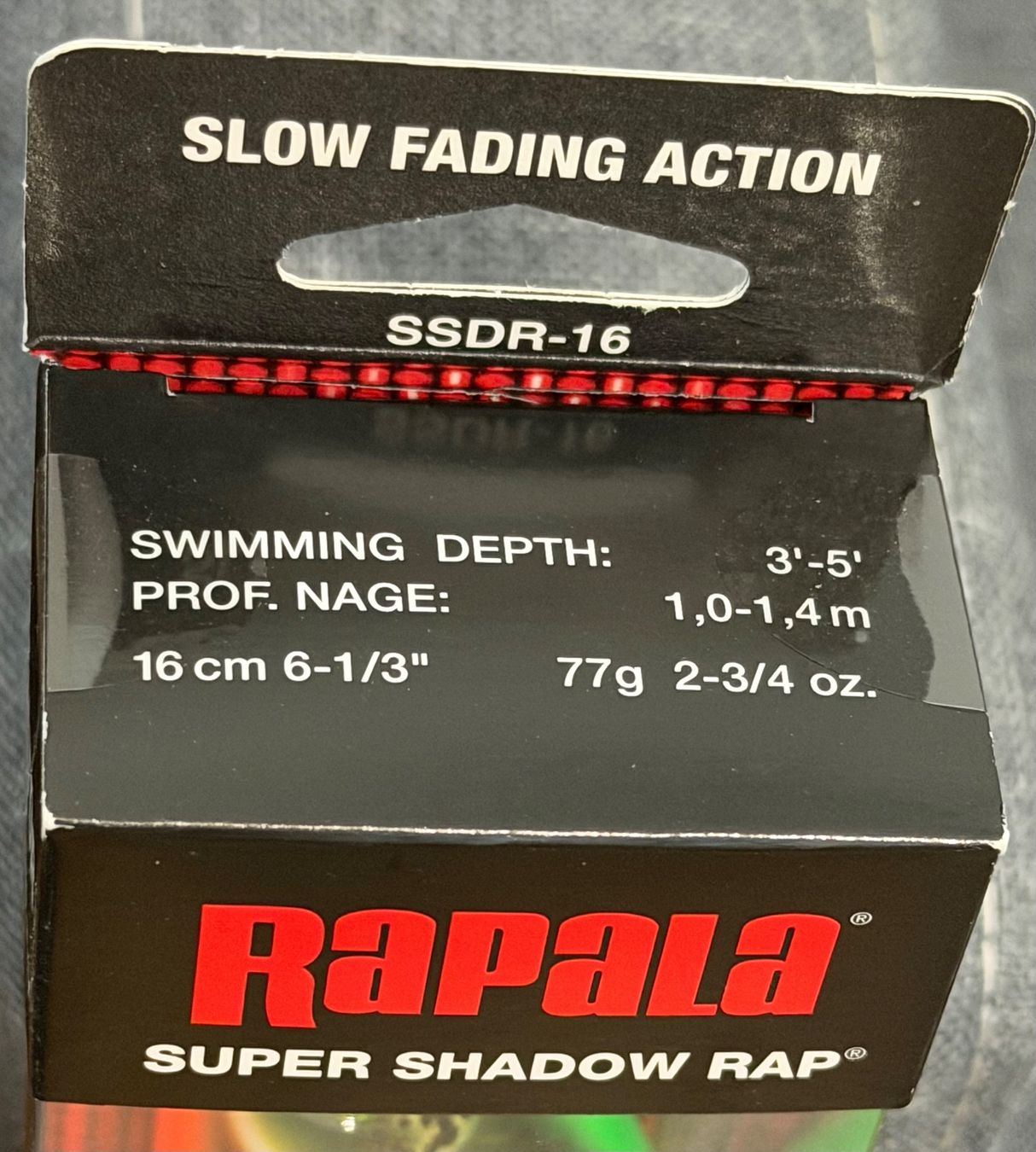 Rapala Appâts: Rapala Super Shadow Rap - 16 cm 77 gr – Neuf avec emballage d'origine à Widnau par Fishingtackle_Oggy 2