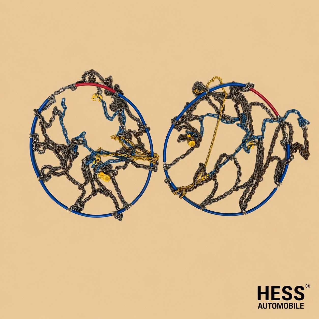 Chaînes à neige: Schnekette mit Handschuhe – D'occasion à Alpnach-Dorf par Hess-Automobile 1