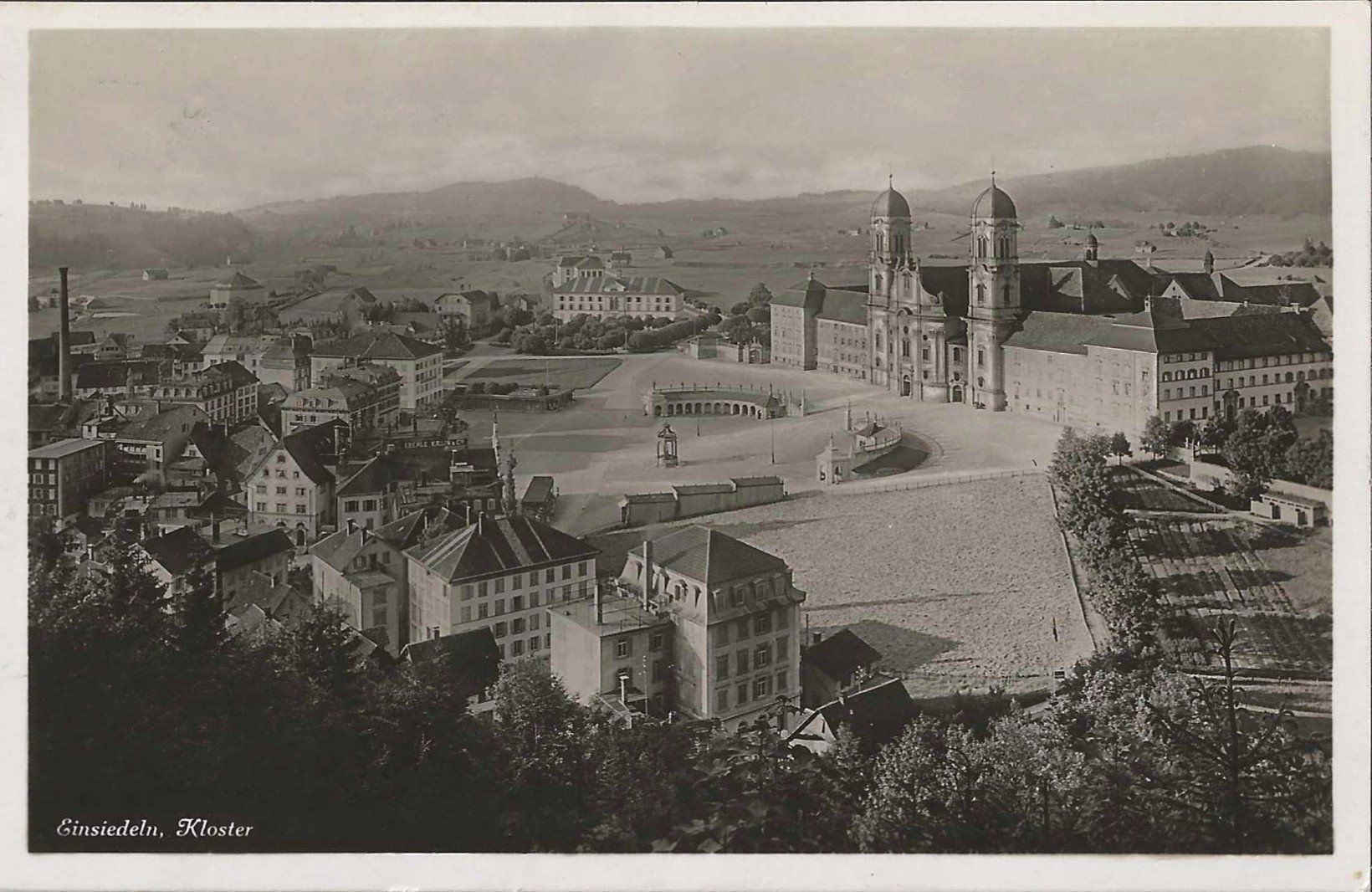 Ansichtskarten: Karte Einsiedeln 1930 – Gebraucht aus Zürich von Philacat11