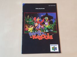 Anleitung Banjo-Kazooie NUS-P-NBKP-NNOE