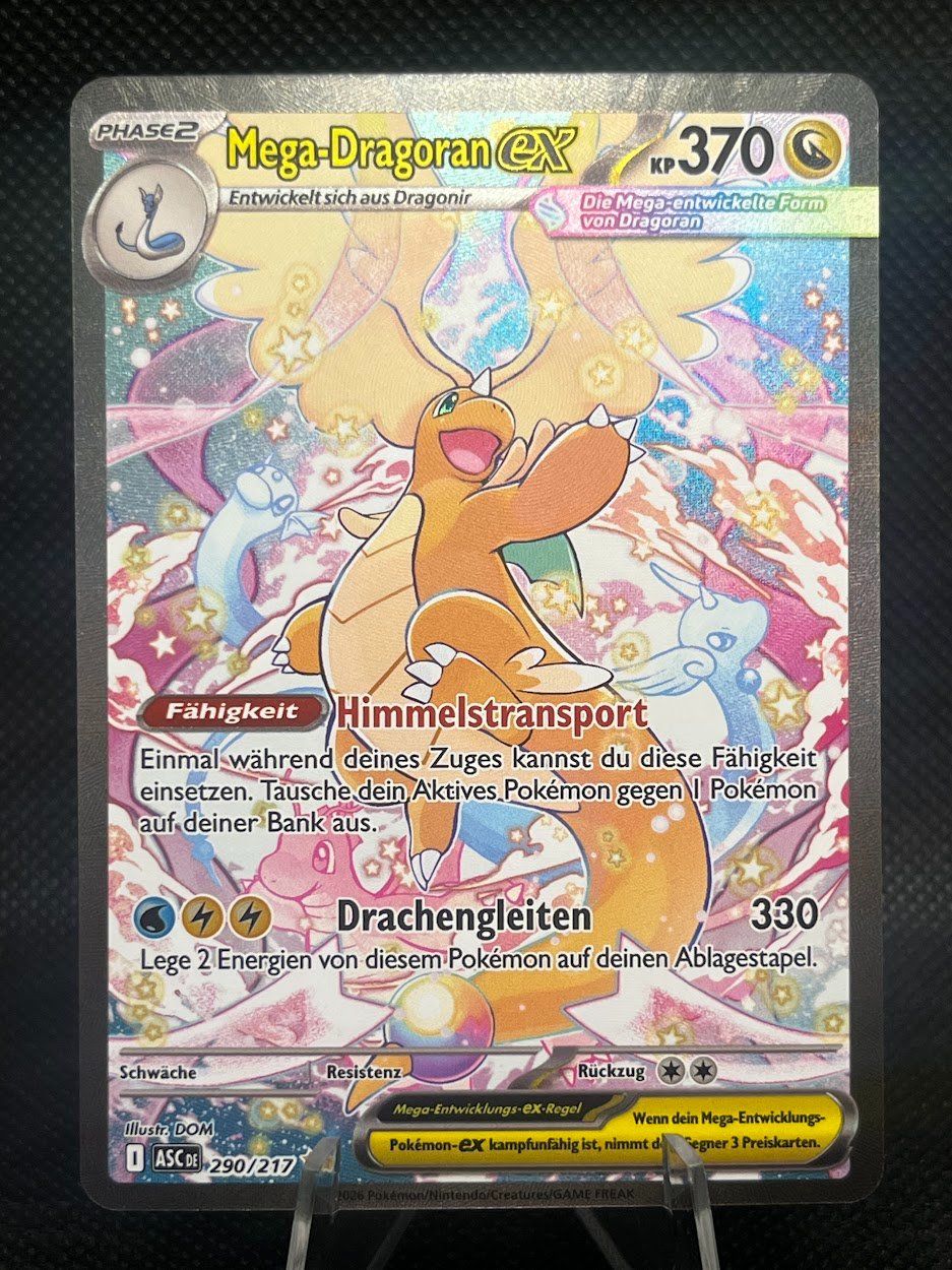 Pokémon Carte collezionabili: Pokemon Mega Dragoran ex ASC 290 /217 – Usato da schaan venduto da Schokoloco