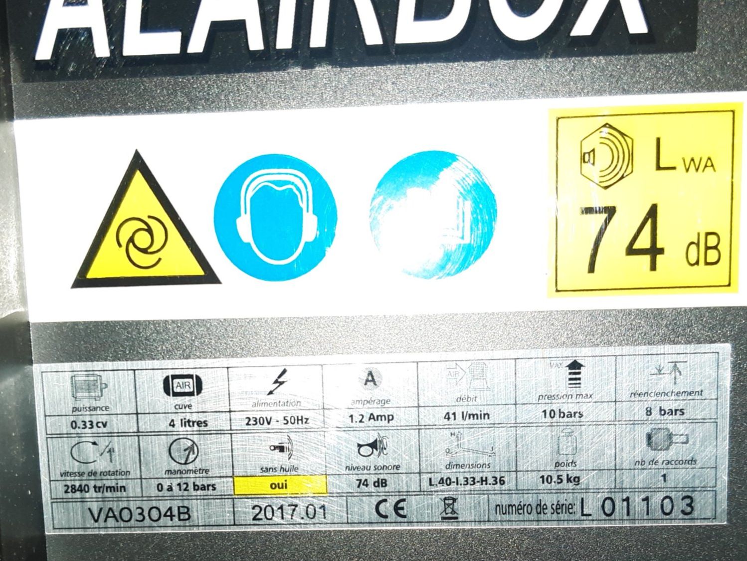 Compressori: Kompressor in form eines Systainers REVOTOOL – Usato da Lohn-Ammannsegg venduto da Molch7 4