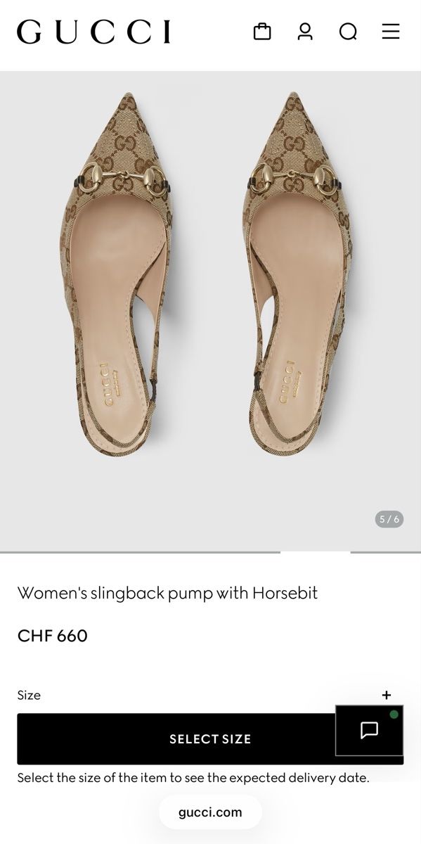 Gucci Scarpe da donna: Gucci slingback pump with Horsebit Gr.38.5 – Nuovo e nell'imballaggio originale da Pfäffikon SZ venduto da EMMA0111 4