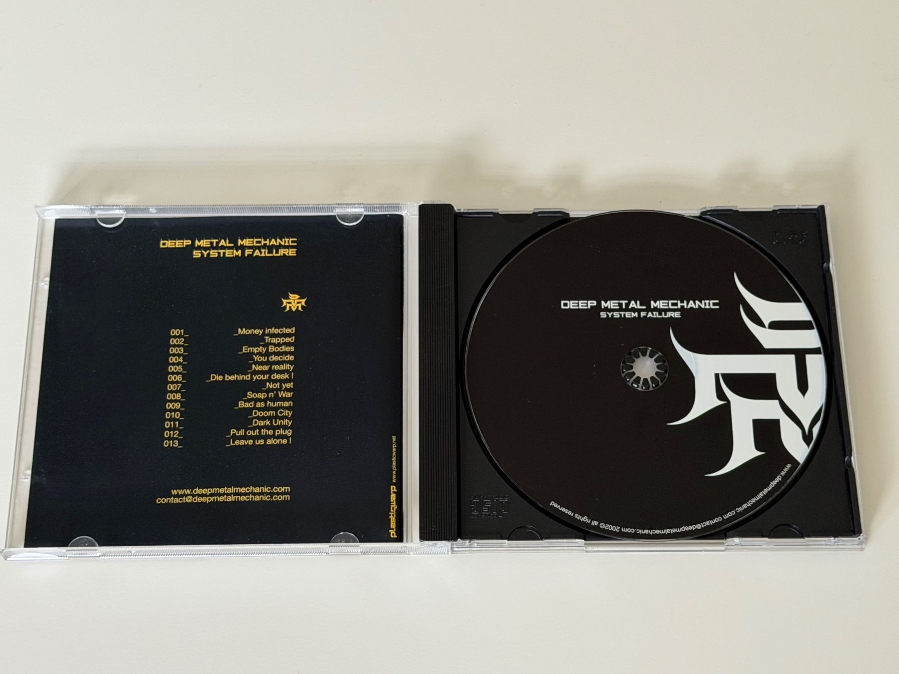 CDs: CD Deep Metal Mechanic System Failure 2002 – Gebraucht aus Altstätten SG von sheamus 2