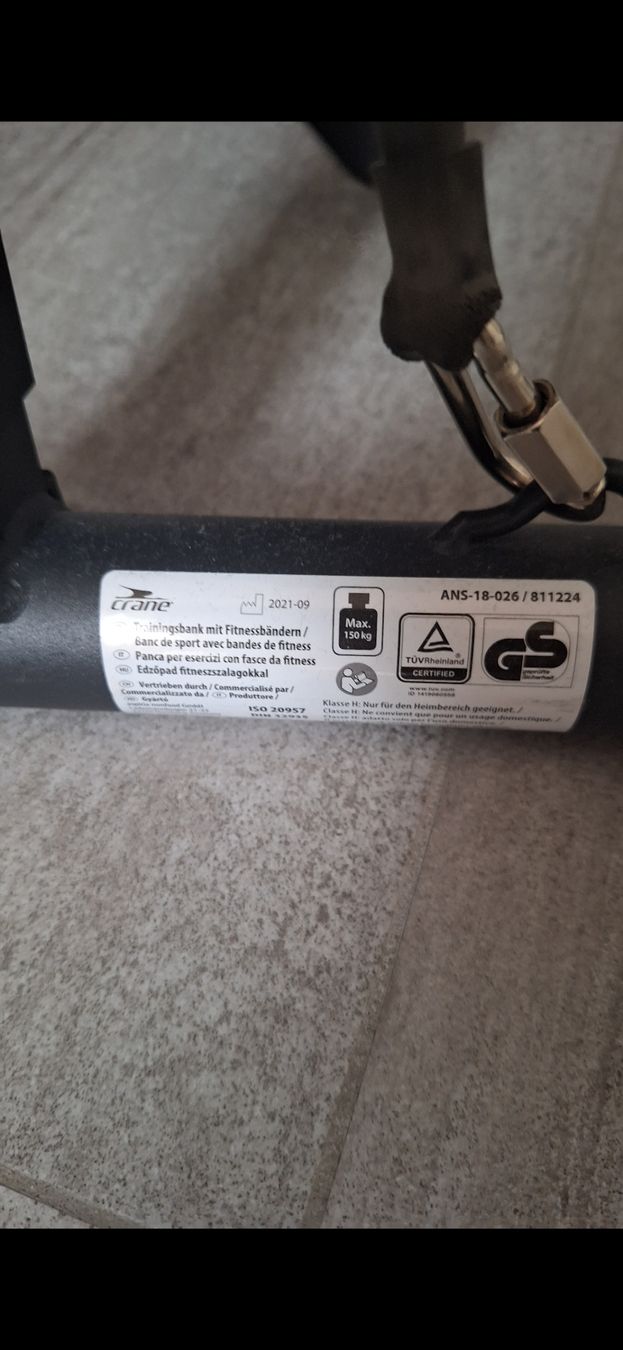 Hometrainer: Banc de sport Crane – Usato da Montricher venduto da bil_fyq7 2