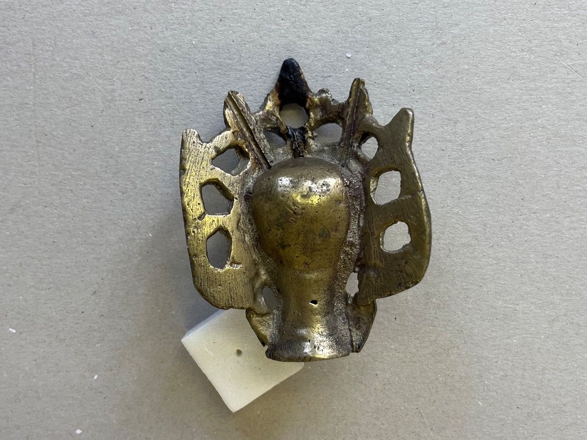 Sculture & Statue: Buddha - Kopf Shiva - Maske aus Messing – Usato da Netstal venduto da spaltflo01 1