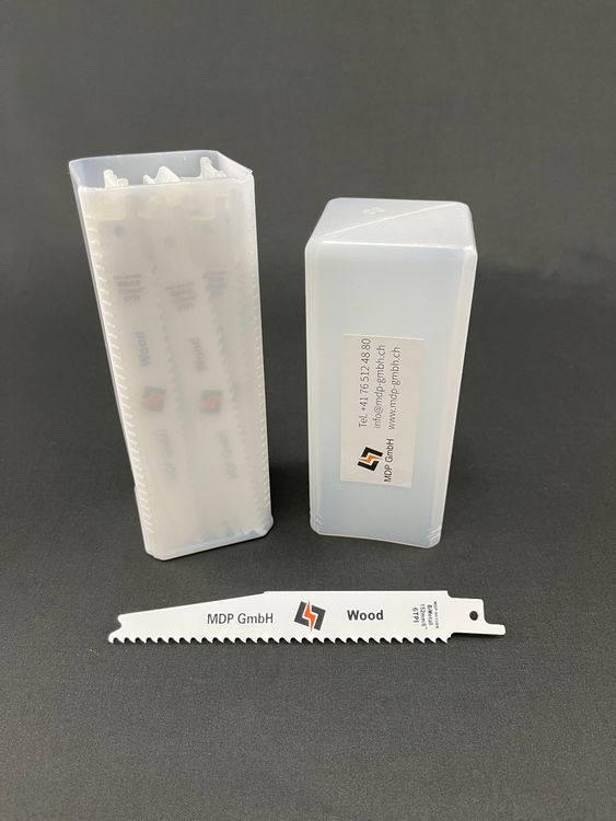 Säbelsägeblätter 100 Mm – 6 Stück, 14 TPI, Bi-Metall, 1/5 Zoll Schaft, Kompatibel Mit Bosch