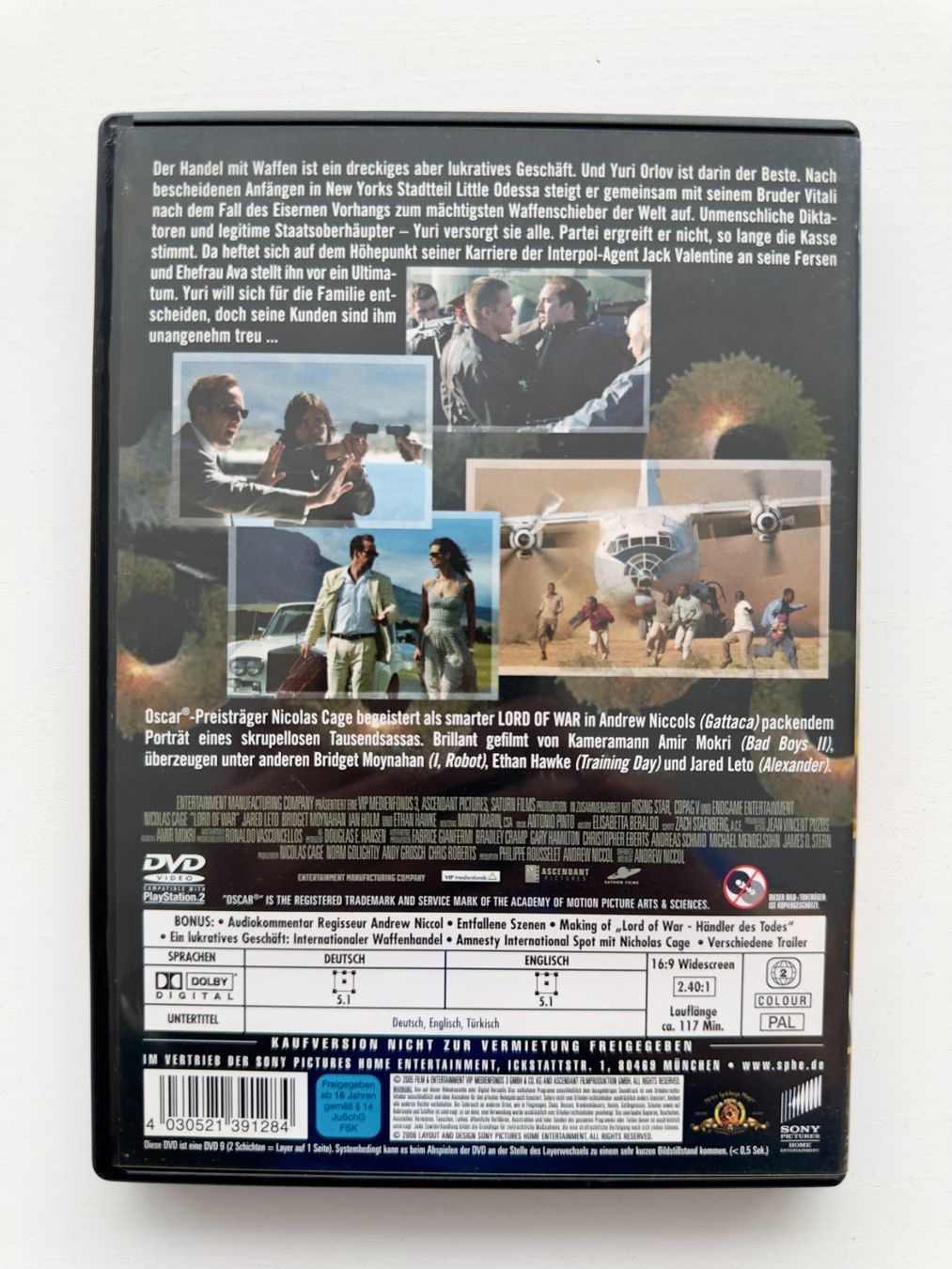 Alle DVDs: Lord of War – Gebraucht aus Nottwil von grabi77 1