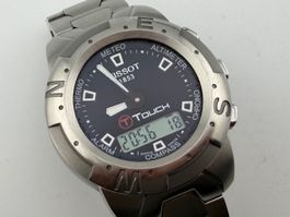 TISSOT T-Touch montre homme en acier 42mm