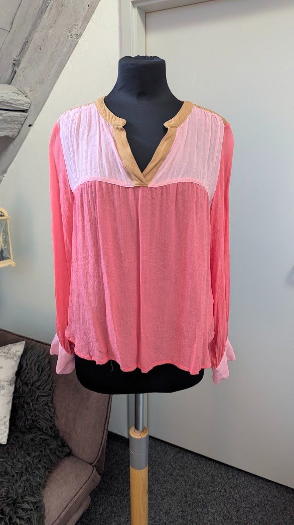 Blusen: wunderschöne colorblocking Bluse von dänischer Marke – Gebraucht aus Feuerthalen von noe_7tx9