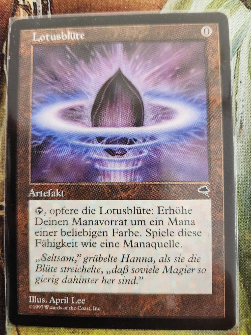 Magic The Gathering Carte collezionabili: MTG Lotusblüte – Usato da Bütschwil venduto da Osomo
