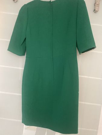 Dolce Gabbana Kleid Smaragdgrün Gr IT 44