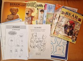 Patrons pour faire des ours / Zum Nähen von Teddybären