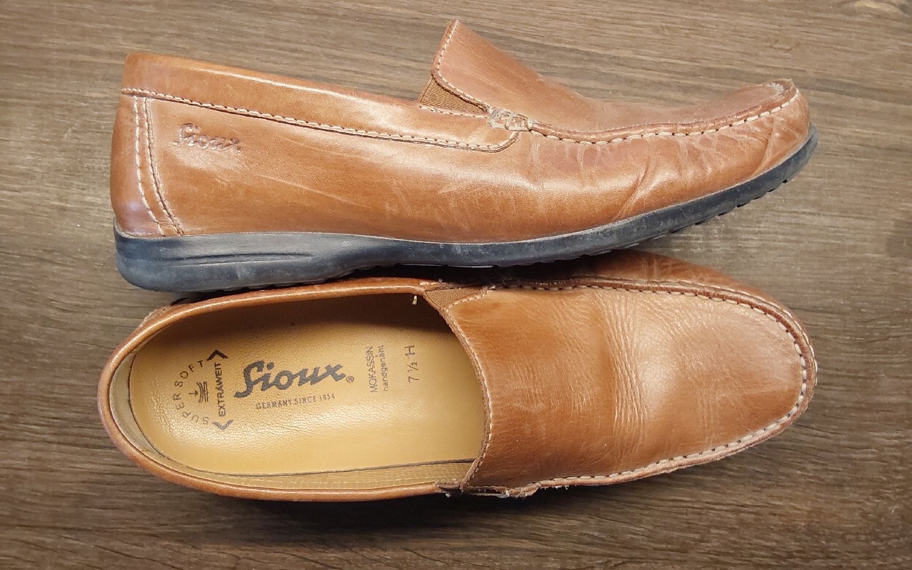 Herrenschuhe: Mokassins Herren Sioux 7.5 braun – Neu (gemäss Beschreibung) aus Köniz von scopello12 1