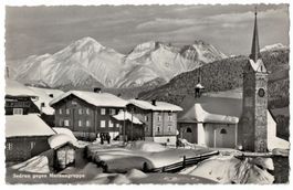 Sedrun gegen Muraungruppe, gelaufen 1959