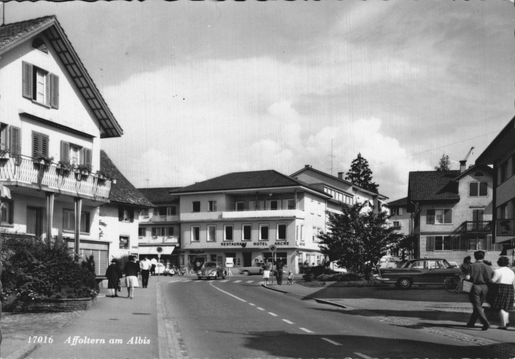 Cartoline postali: Vintage Ansichtskarte Affoltern am Albis – Usato da Luzern venduto da Kartenansicht