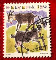 CH Briefmarken Stempel   
