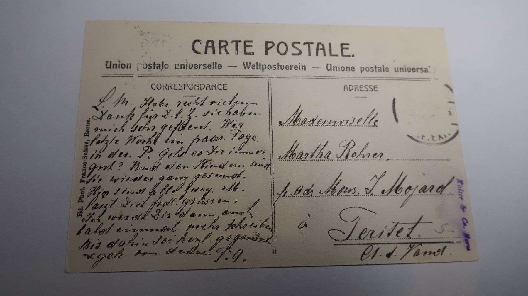 Cartes postales: Bern Bundespalast   Palais fédéral – D'occasion à Cormoret par Pascalll2001 2