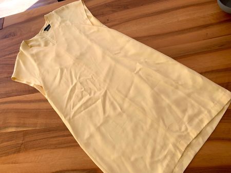 SET hellgelbes elegantes Traumstück Kleid Grösse 38