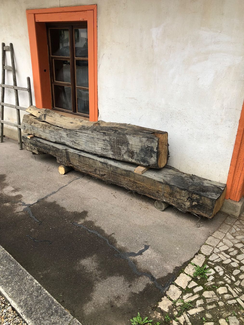 Articoli in legno: Eichenbalken Altholz – Usato da Schleitheim venduto da Oiram58 1