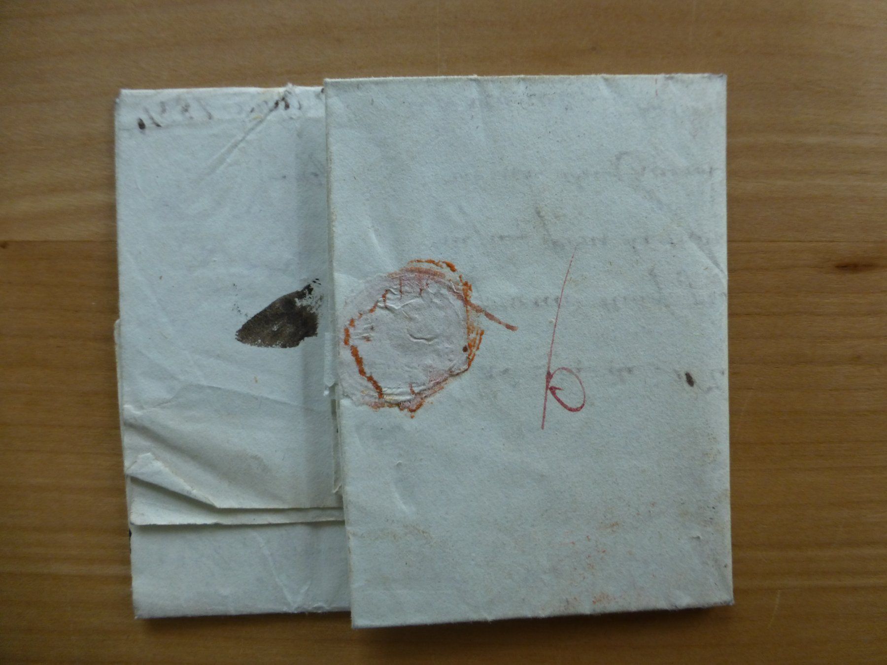 Dokumente: Solothurn nach Le Landeron??  1834, Rechnung – Gebraucht aus Bettlach von 1saurer 1
