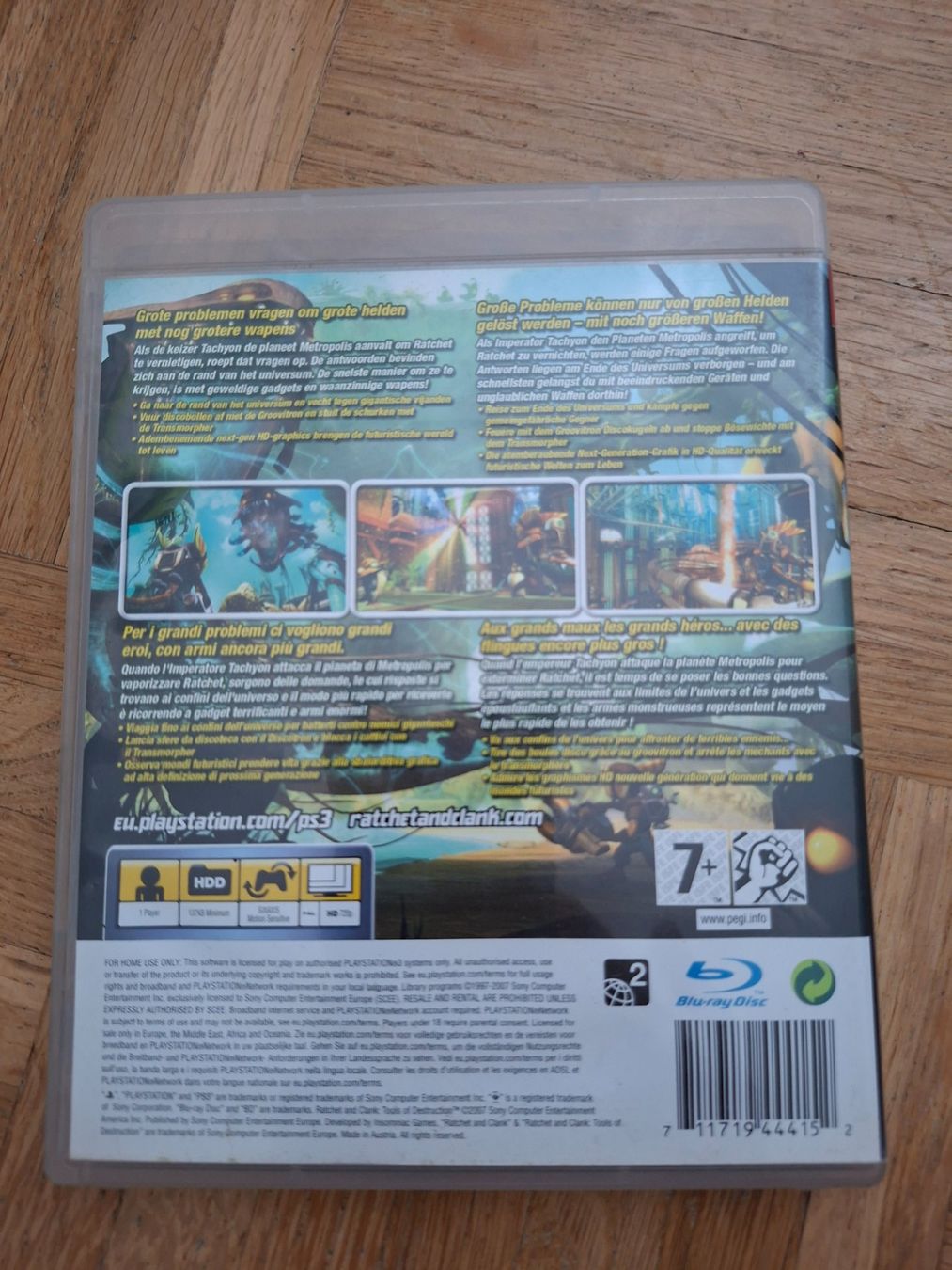 Jeux: Ratchet und Clank Tools of Destruction – D'occasion à St. Gallen par brat01 2