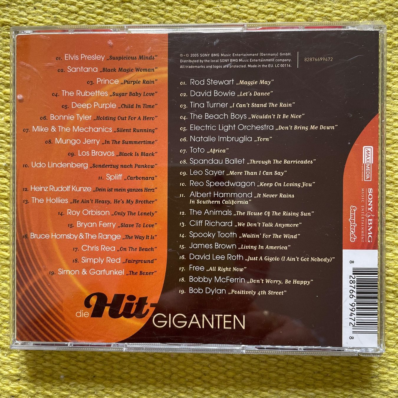 CD: DIE HIT GIGANTEN-2CD 38HUGO HITS – Usato da Rorschacherberg venduto da CD-Roli 1