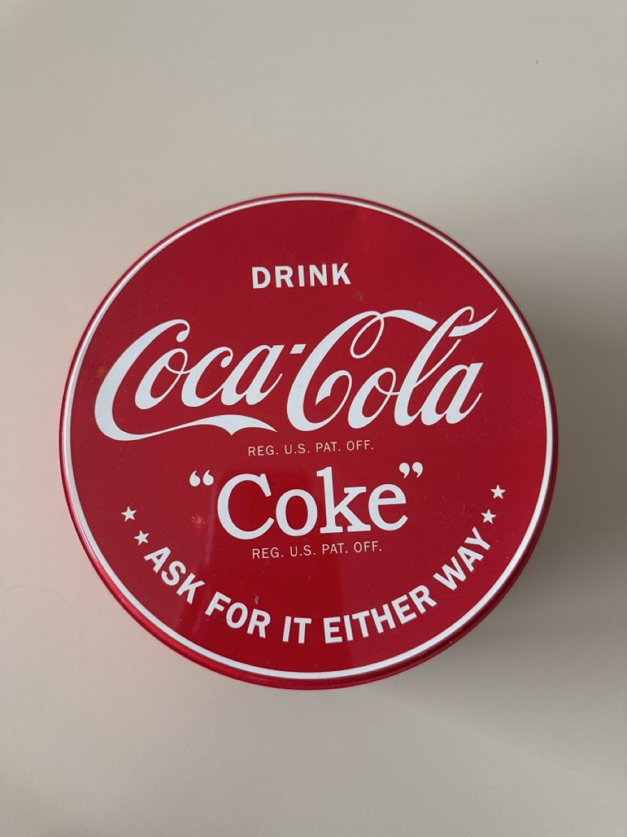 Dosen: Coca-Cola metal box (round) – Gebraucht aus Zürich von VittoDS