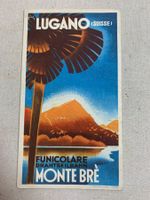 Ticino - Lugano - "Funicolare Monte Brè" - orario.