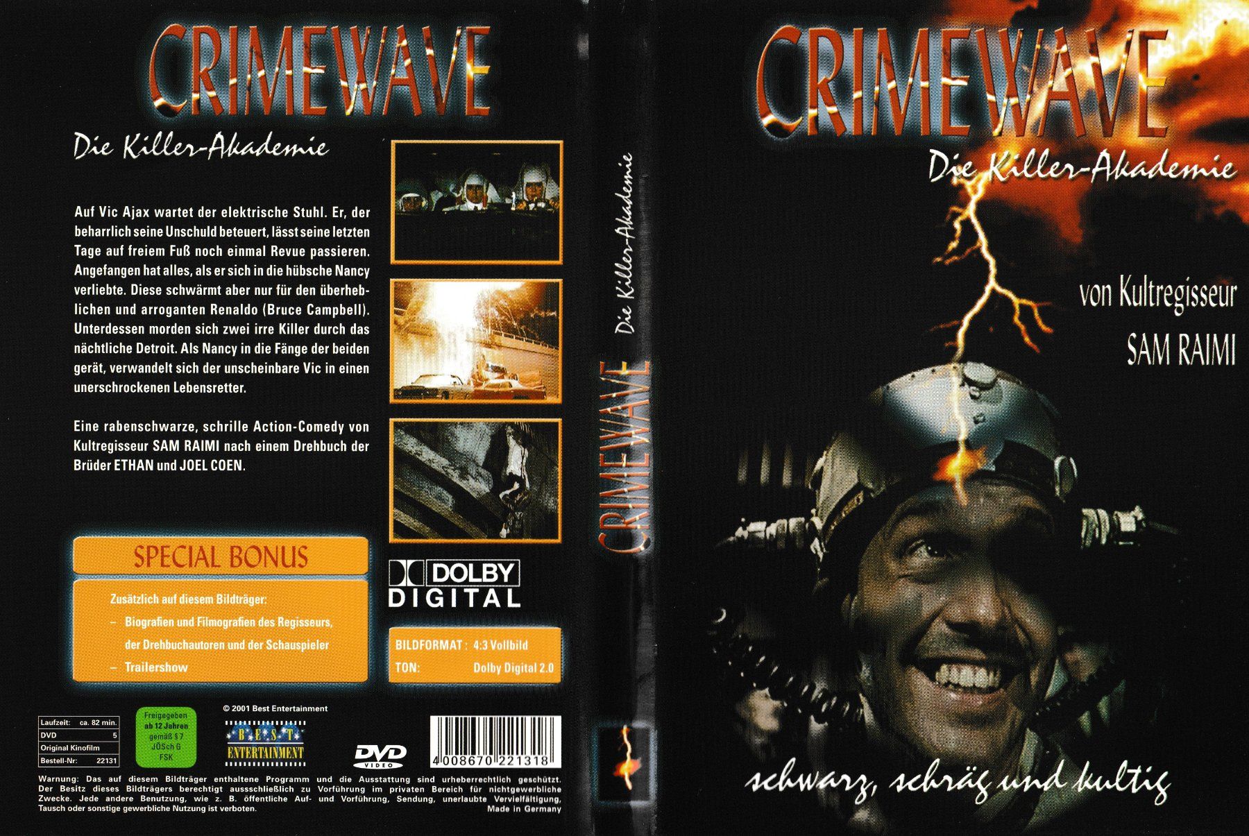 Tutti i DVDs: DVD - Crimewave – Usato da Langnau am Albis venduto da MediaRescuerKeLoX