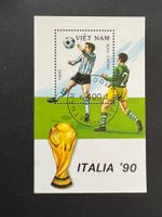 Vietnam 1989 World Cup Football Italy gest. Super (E441)