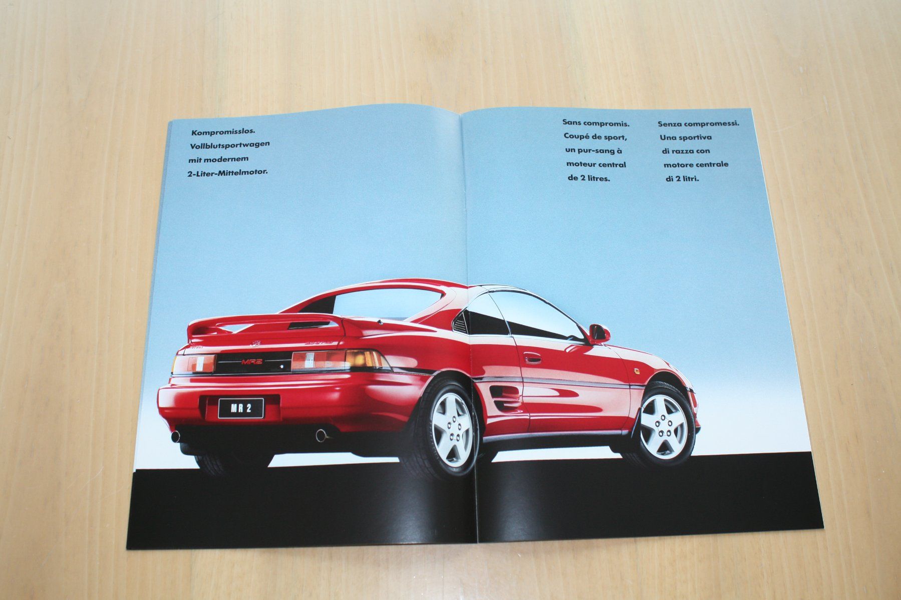 Toyota Documenti: Toyota MR2 Prospekt CH Prospekt 1992 – Usato da Wikon venduto da erwin400 4