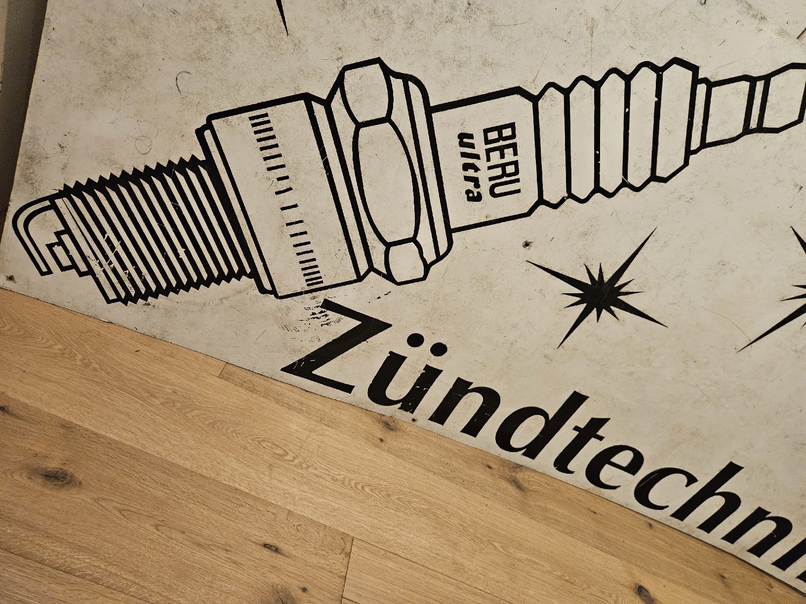 Insegne: 2m Beru Zündkerzenschild!!! – Usato da Ossingen venduto da eri_zp65 3