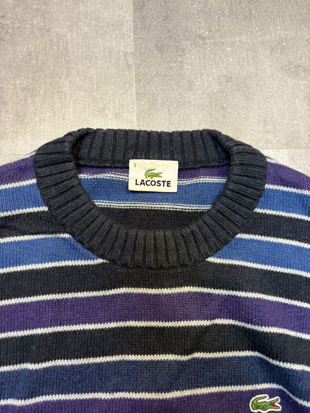 Lacoste Pullover & Sweatshirts: Lacoste Sweater gestreift – Grösse S – Gebraucht aus Werdenberg von hase.vintage 2