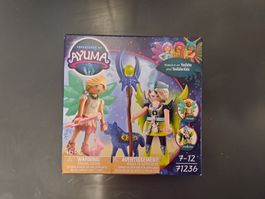 Playmobil Ayuma 71236 Crystal- und Moon Fairy mit Seelentier